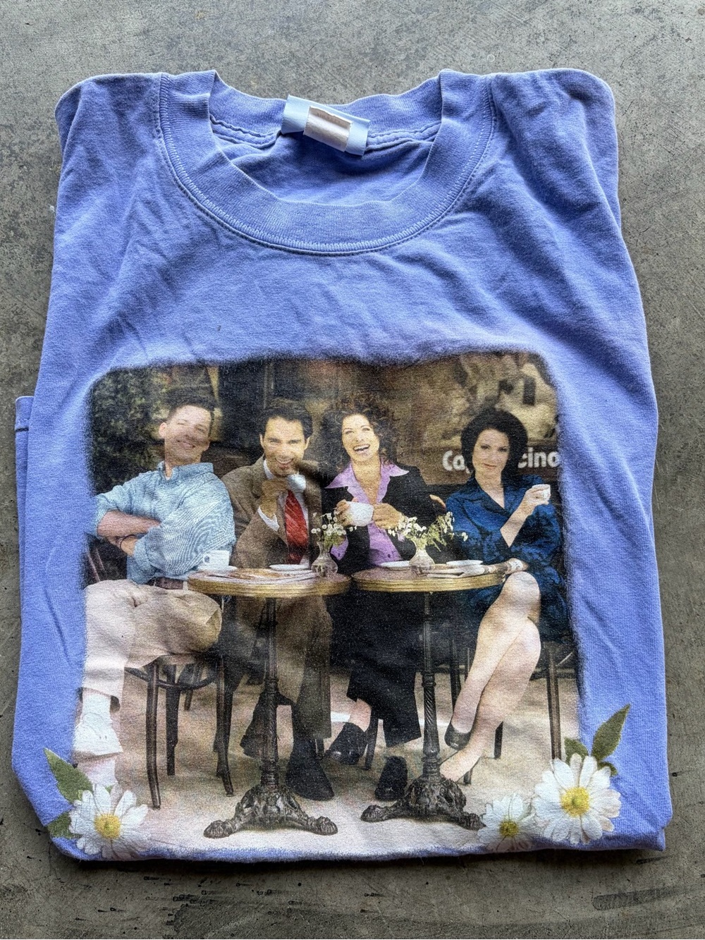 Vintage 90s Will & Grace TV Show Promo Shirt